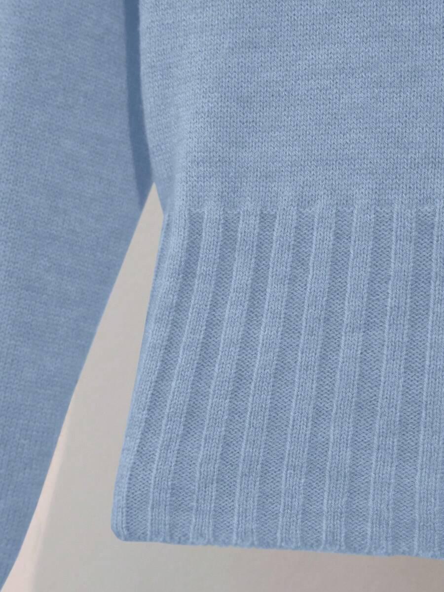 FRANCLIA NIEBIESKI SWETER KOKARDA S06__M