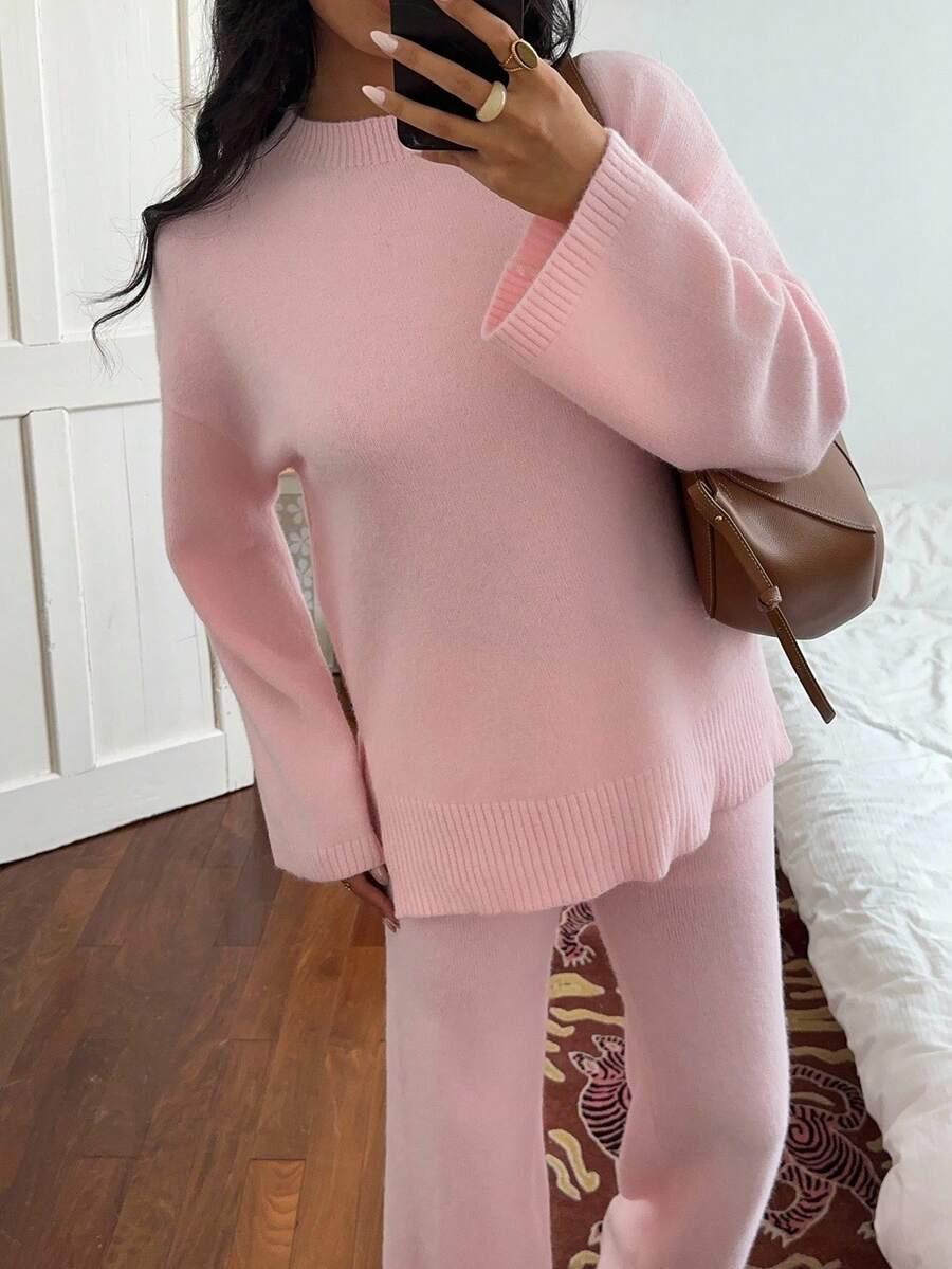 SHEIN KOMPLET SWETER SPODNIE S06__M