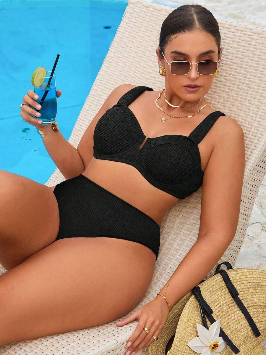 SHEIN DWUCZĘŚCIOWY STRÓJ KĄPIELOWY S09__46