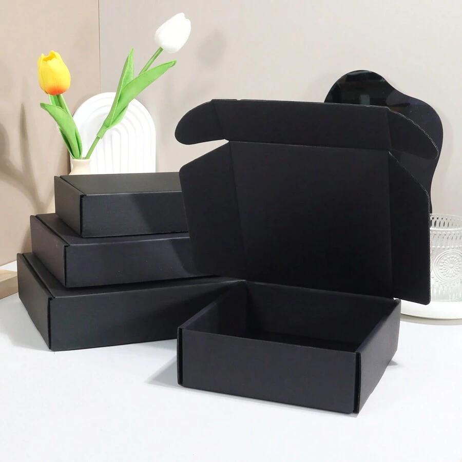 SHEIN CZARNE PUDEŁKO PREZENTOWE 5-PACK S07__15X10X6CM