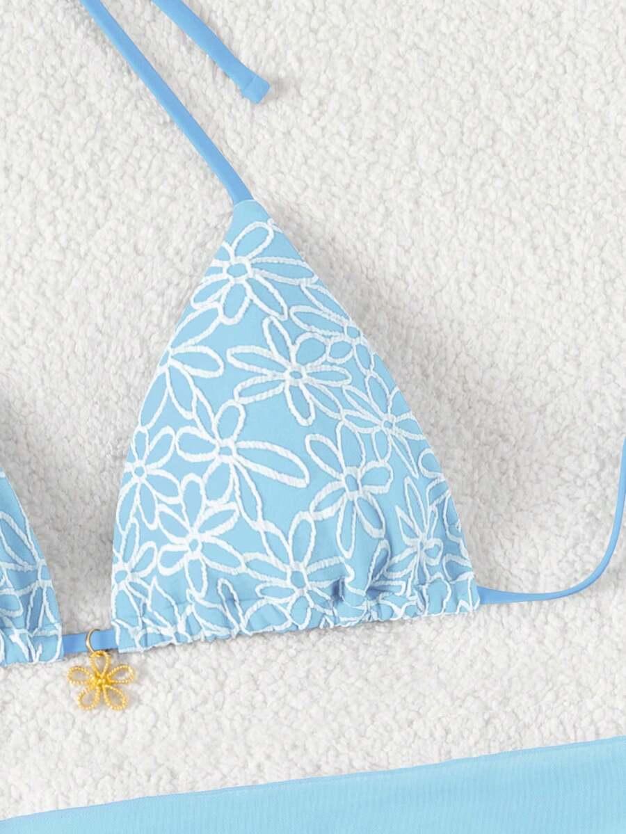 SWIM MOD DWUCZĘŚCIOWY STRÓJ KĄPIELOWY SARONG KOMPLET S09__M