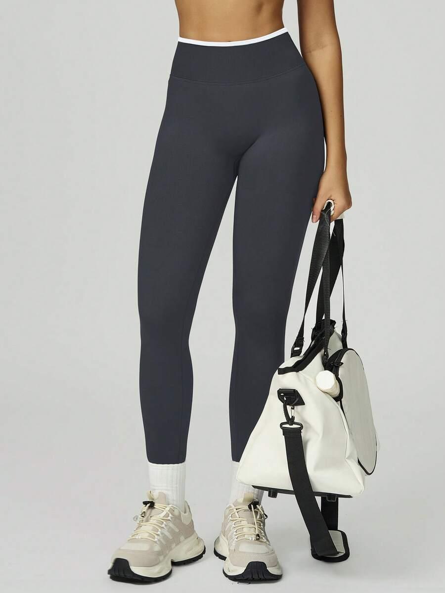 YEFECY SZARE LEGGINSY SPORTOWE S06__M