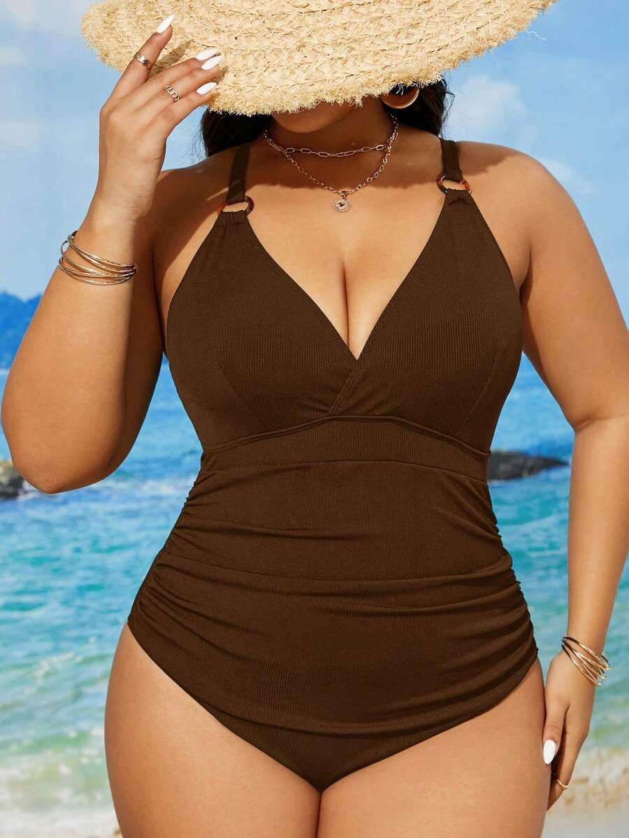 SHEIN JEDNOCZĘŚCIOWY STRÓJ KĄPIELOWY S09__50