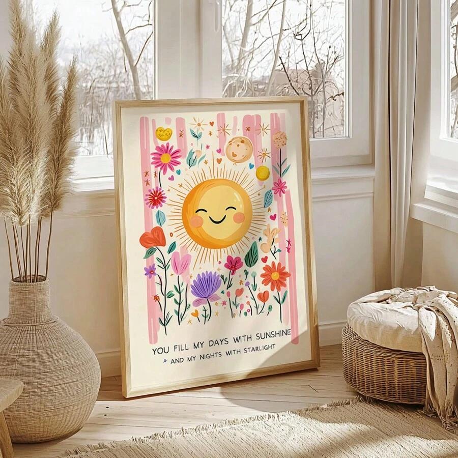 SHEIN PLAKAT NA ŚCIANĘ S07__20X30