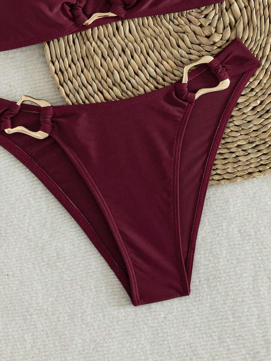 SHEIN DWUCZĘŚCIOWY STRÓJ KĄPIELOWY S09__XL