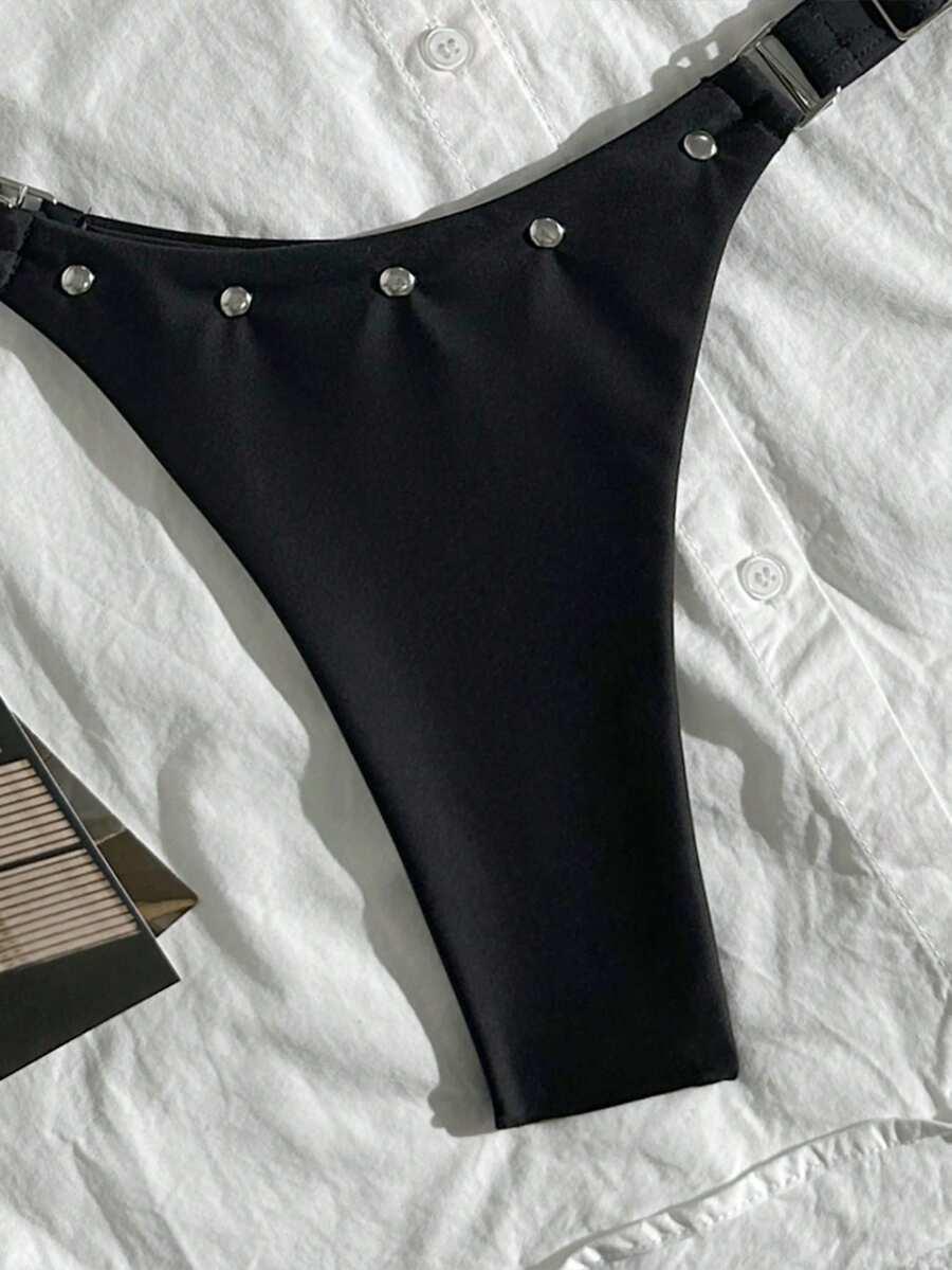 SHEIN DWUCZĘŚCIOWY STRÓJ KĄPIELOWY S09__L