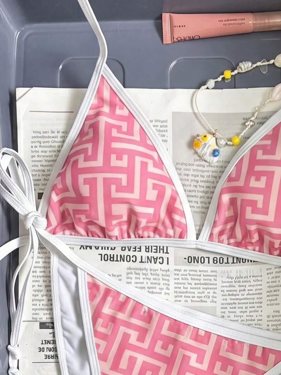 SWIM MOD DWUCZĘŚCIOWY STRÓJ KĄPIELOWY PRINT S09__XS
