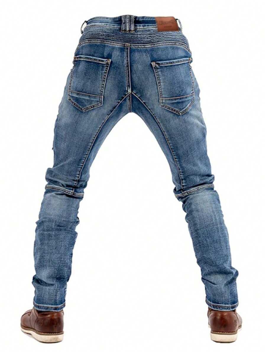 ESDVQ NIEBIESKIE SPODNIE JEANS S06__XL