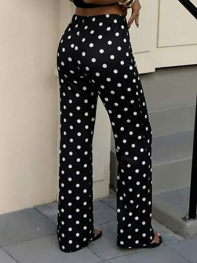 SHEIN SPODNIE CASUAL GROSZKI S09__XS