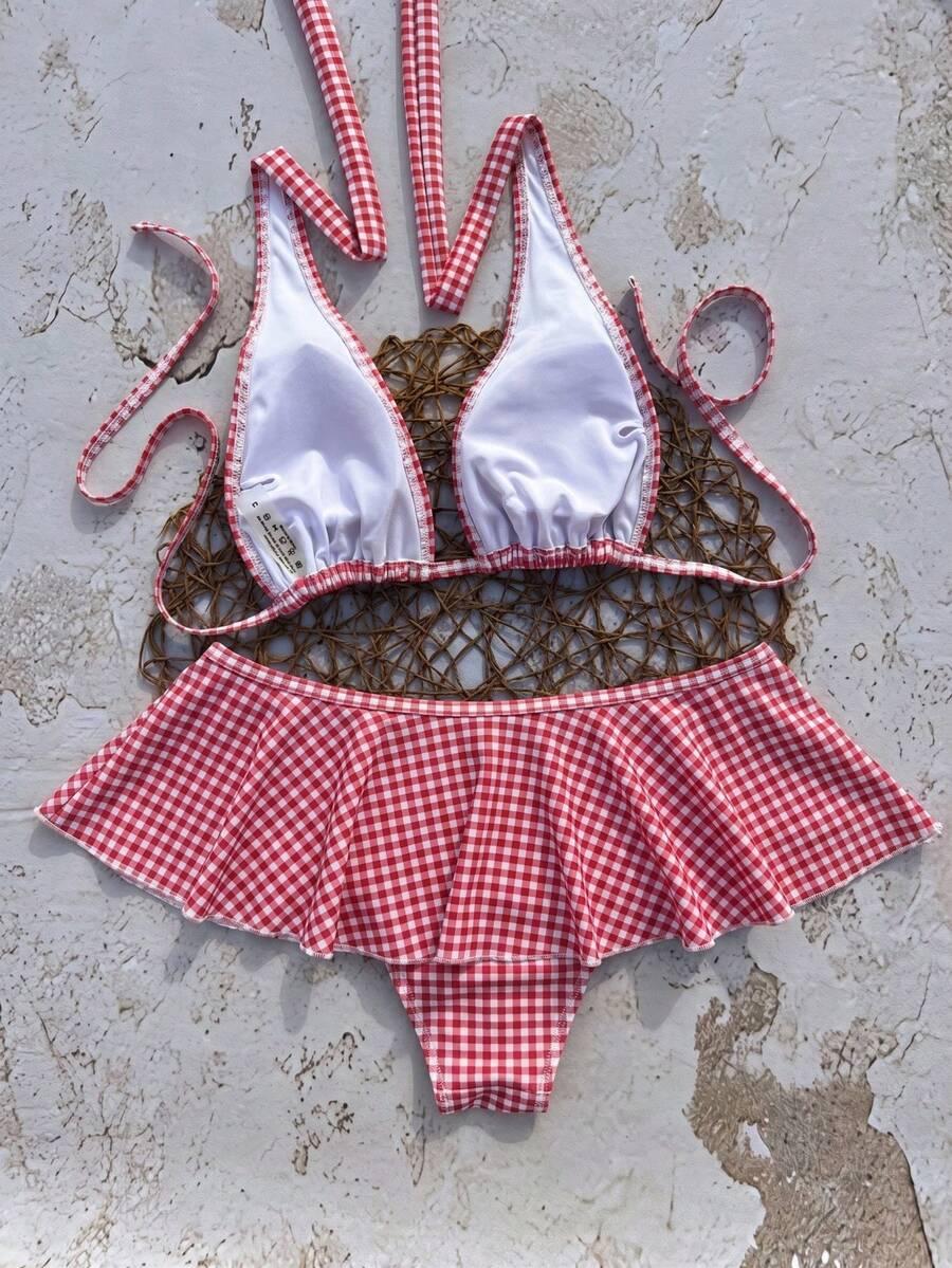 SHEIN DWUCZĘŚCIOWY STRÓJ KĄPIELOWY S09__S