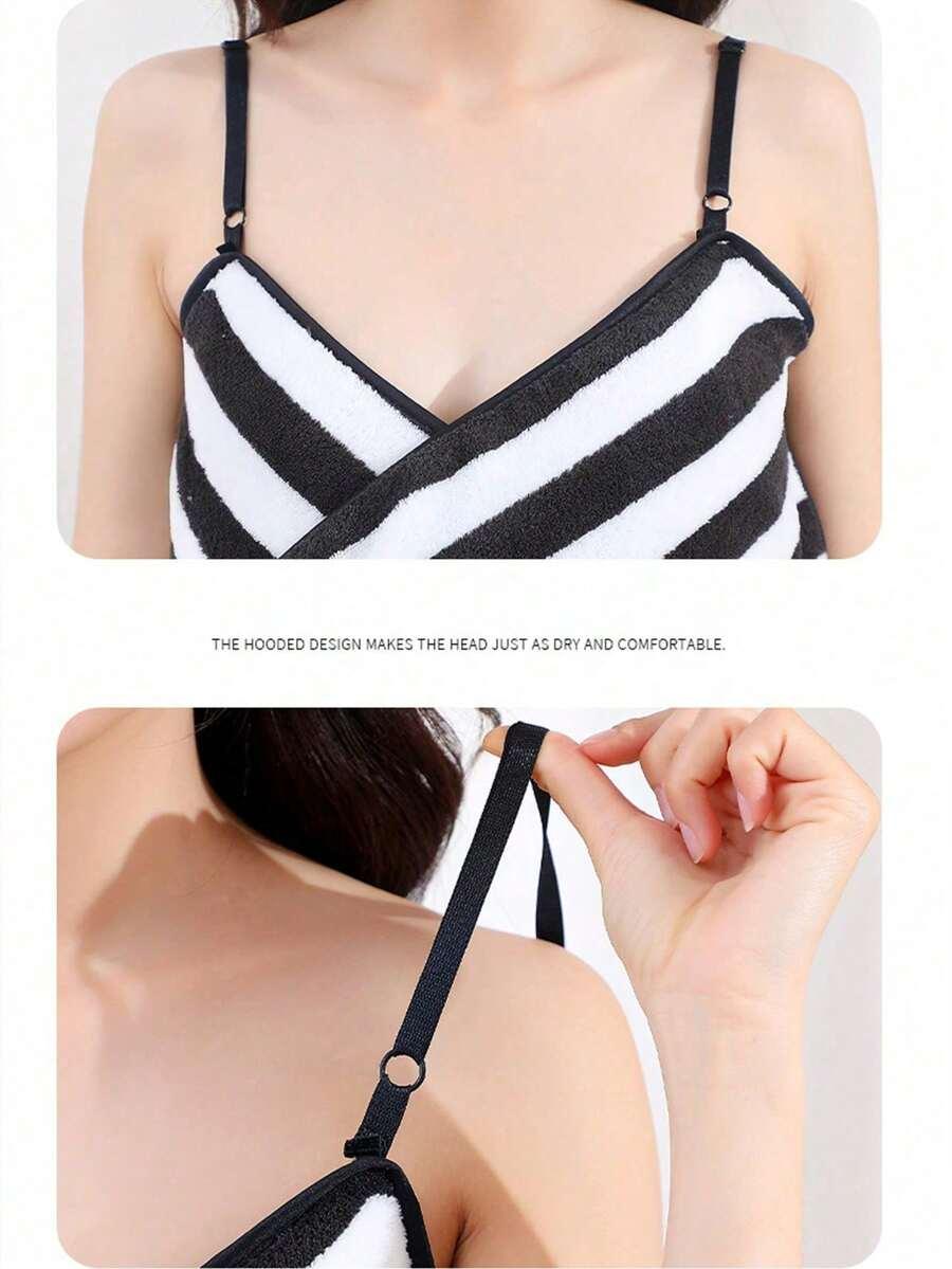 SHEIN RĘCZNIK WZÓR PASKI S07__