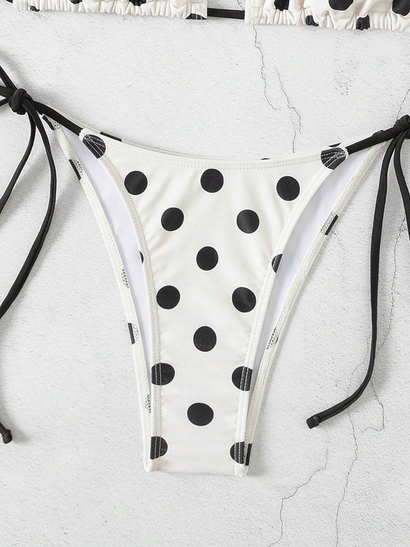 SHEIN DWUCZĘŚCIOWY STRÓJ KĄPIELOWY S09__XS