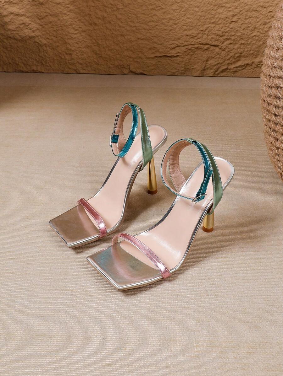 SHEIN KOLOROWE SANDAŁY OBCAS S06__37