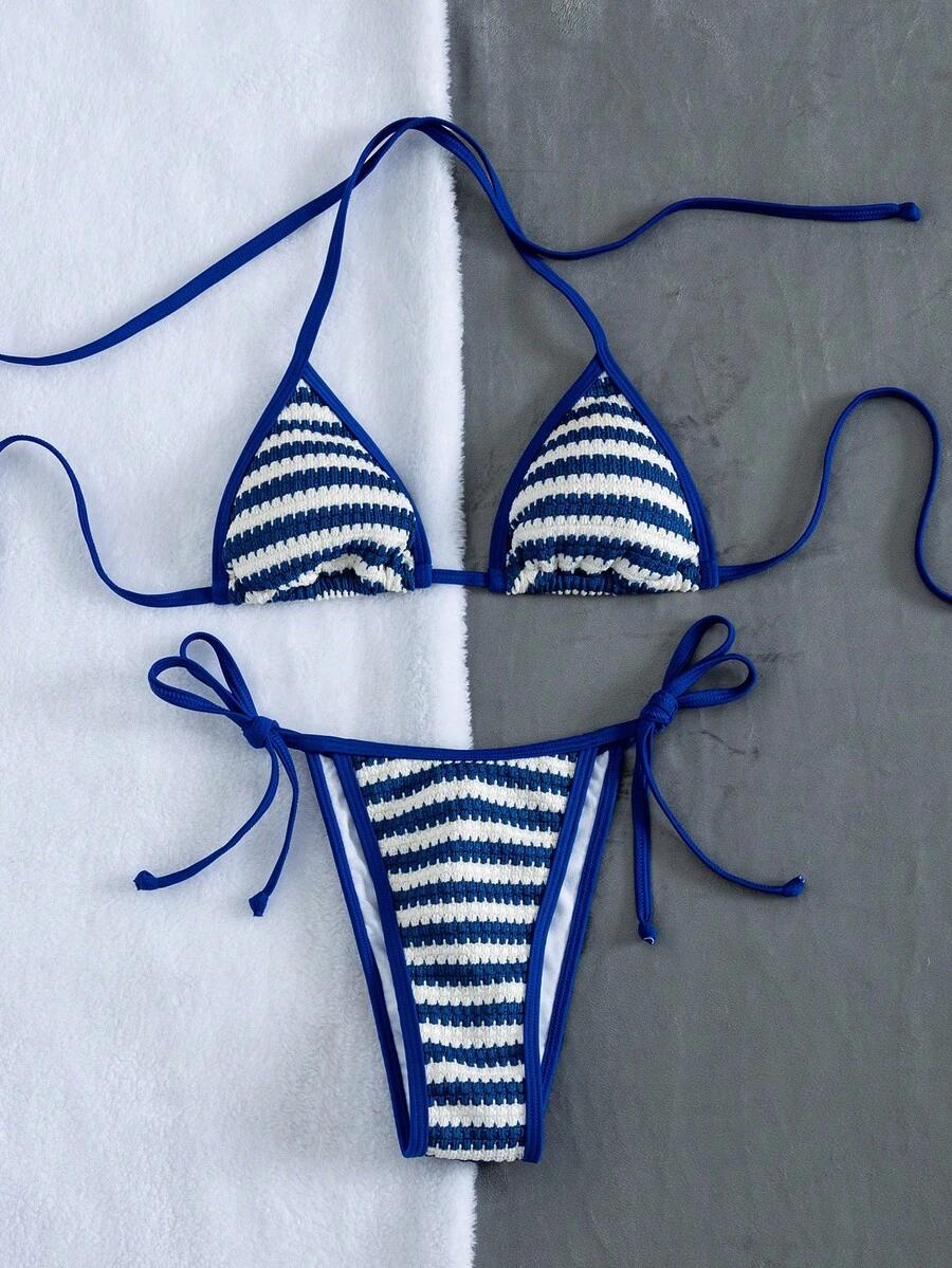 SWIM MOD DWUCZĘŚCIOWY STRÓJ KĄPIELOWY PASKI S09__XXS
