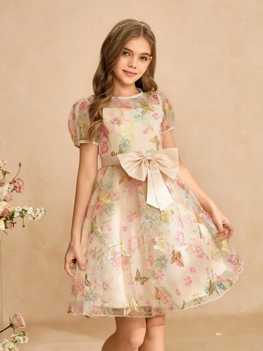 SHEIN MINI SUKIENKA WZÓR S06__128-134