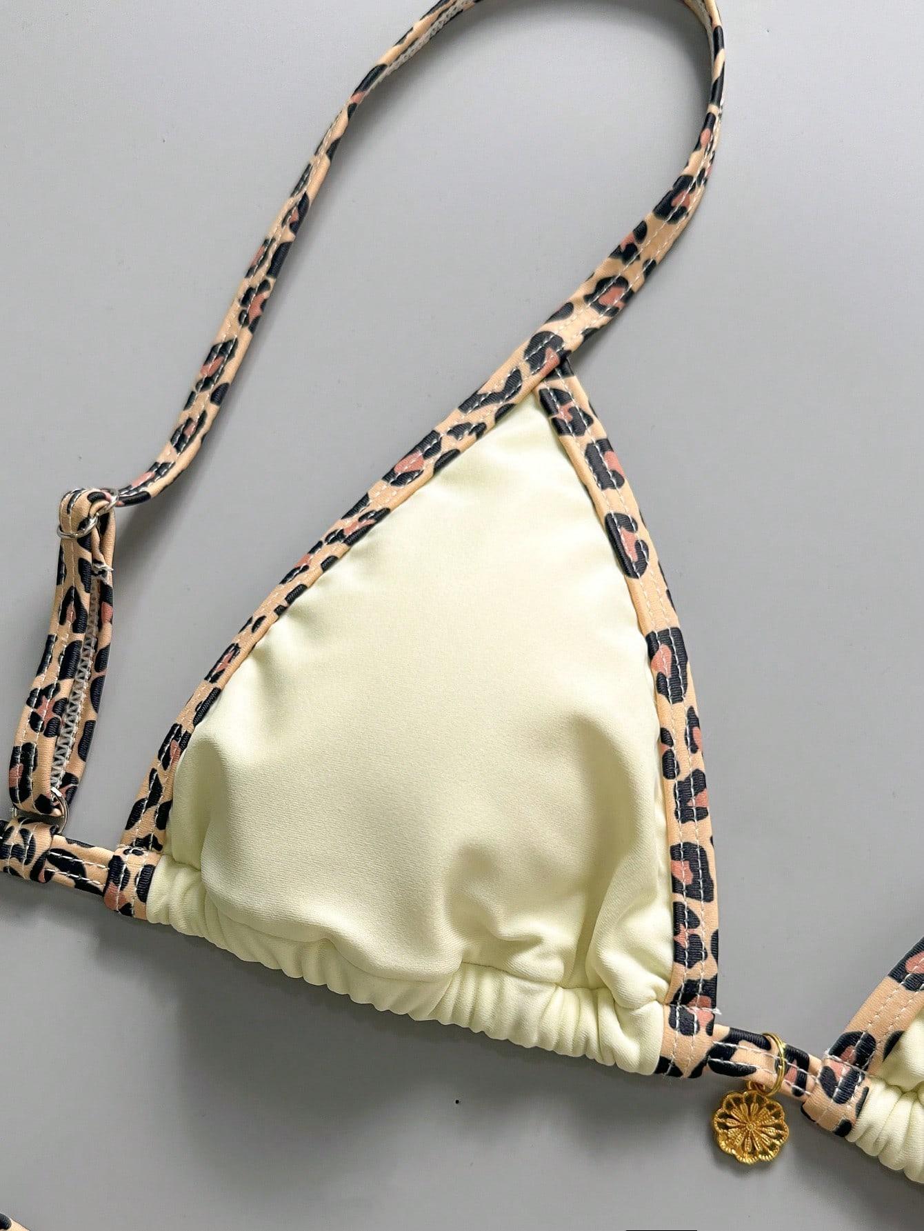 SHEIN DWUCZĘŚCIOWY STRÓJ KĄPIELOWY S09__S
