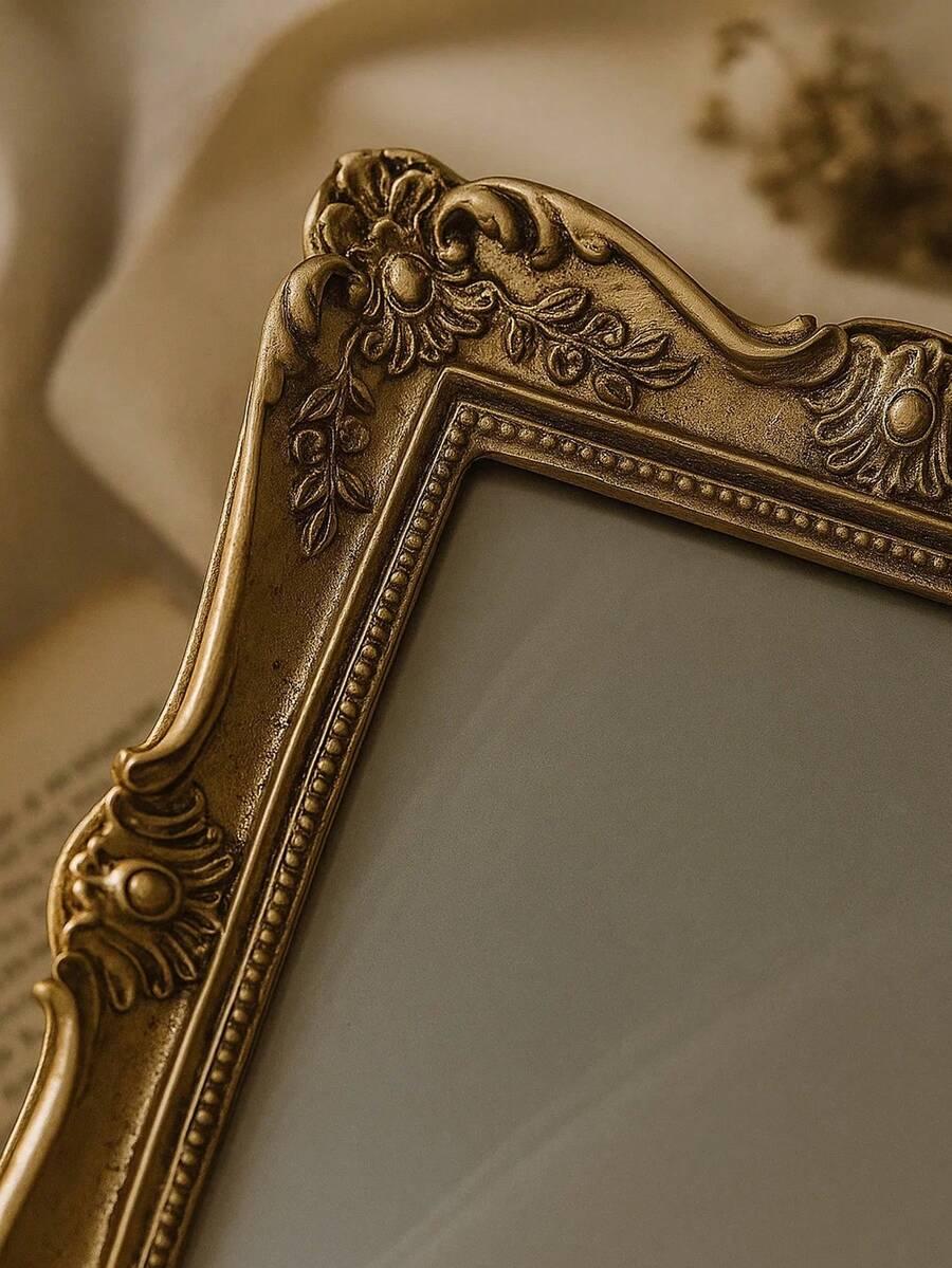 SHEIN ZŁOTA RAMKA NA ZDJĘCIE S07__10X15