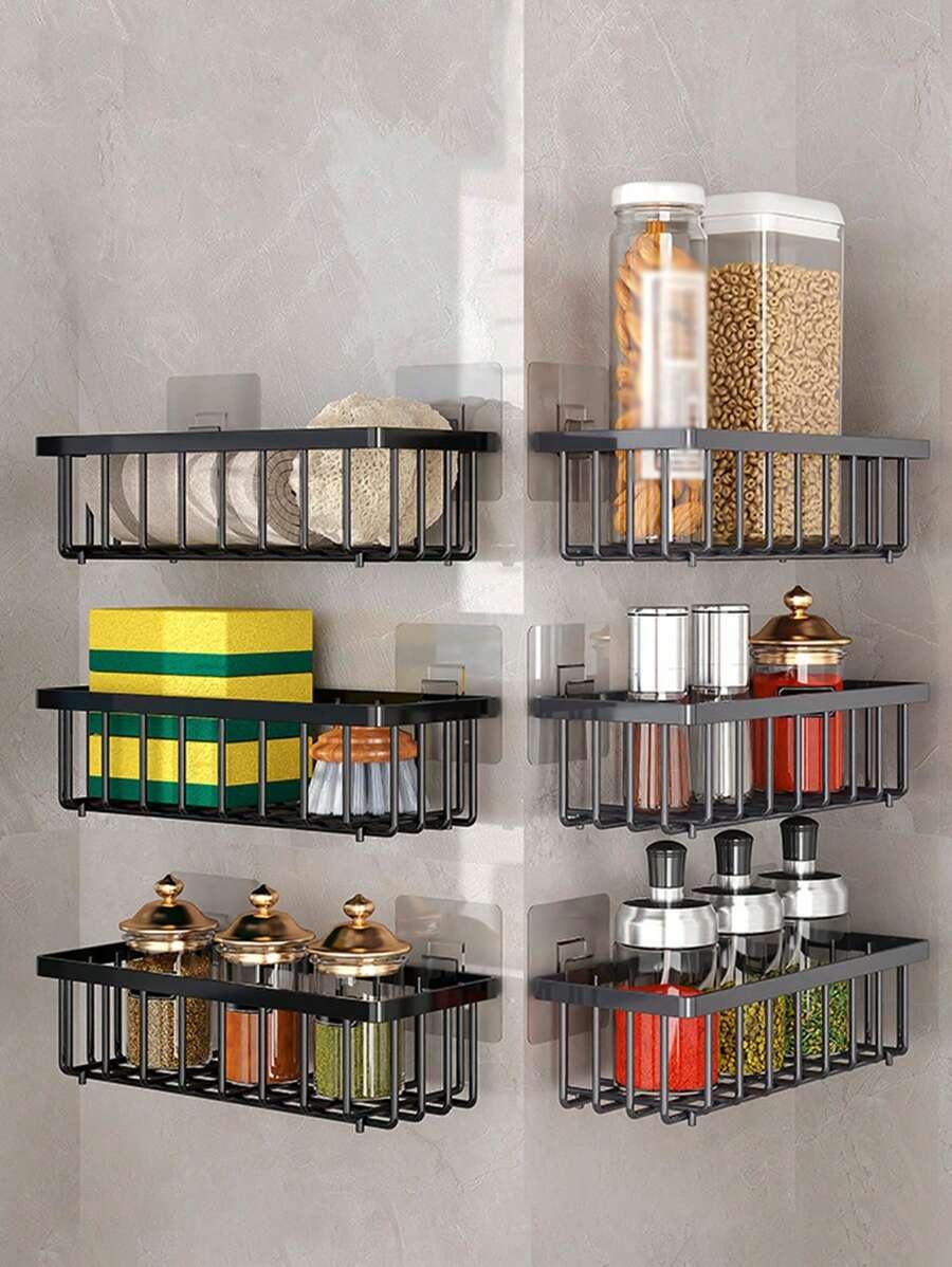 SHEIN CZARNY ORGANIZER NA ŚCIANĘ S07__6,5X23,5X9,5