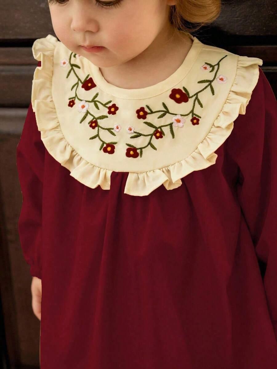 SHEIN BORDOWA SUKIENKA HAFT S09__92/98