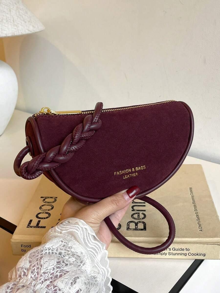 SHEIN BORDOWA TOREBKA NA RAMIĘ S07__19X5X12