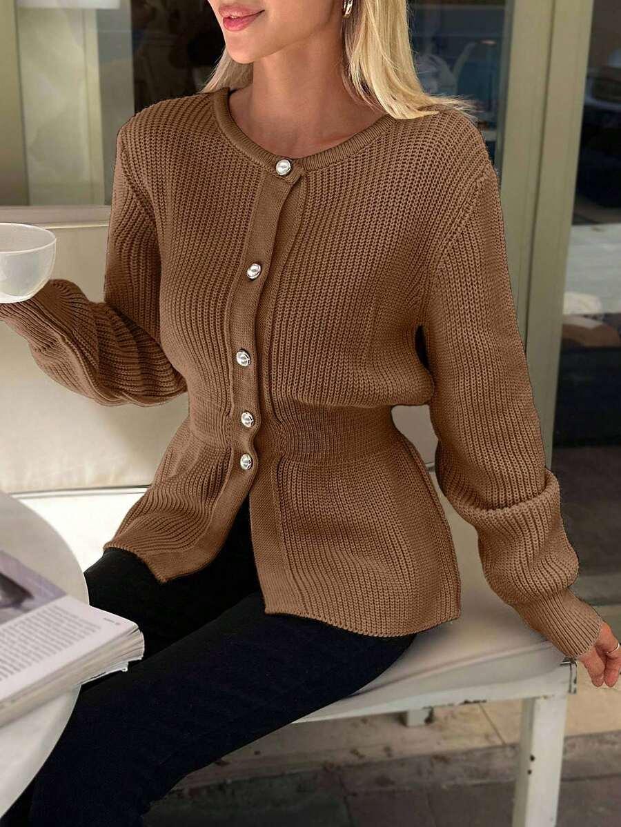 EURMUSE SWETER KARDIGAN BASKINKA GUZIKI PK01__S