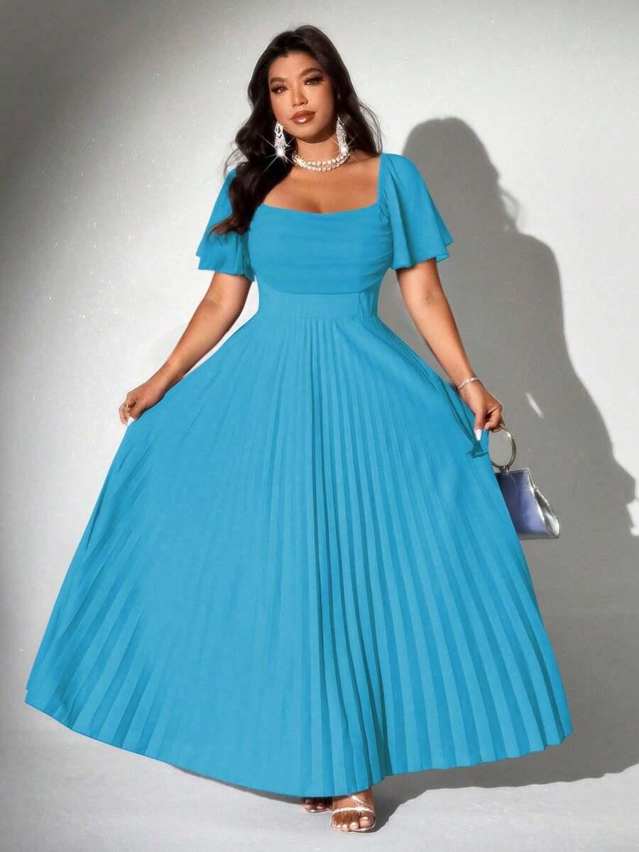 VIVA RELLE NIEBIESKA SUKIENKA MAXI S06__46