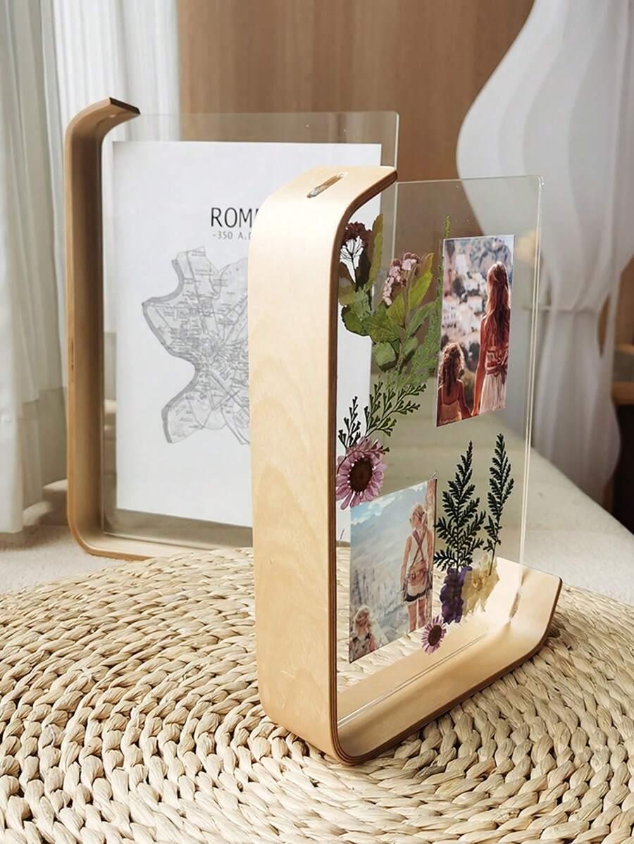 SHEIN DREWNIANA RAMKA NA ZDJĘCIE S07__20X15