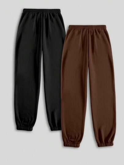 SHEIN SPODNIE DRESOWE 2-PACK S06__L