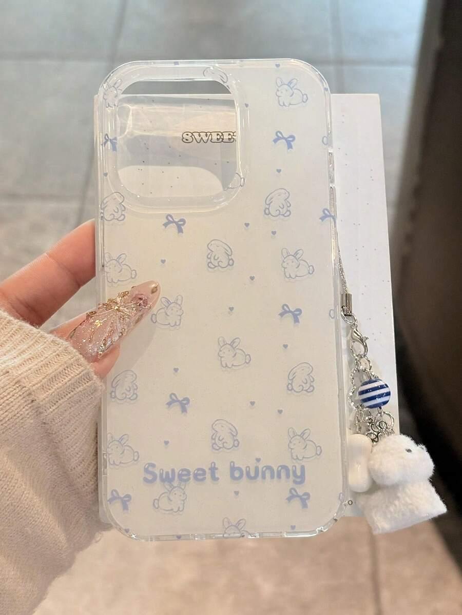 SHEIN ETUI NA TELEFON IPHONE 14 PRO MAX Z BRELOKIEM S07