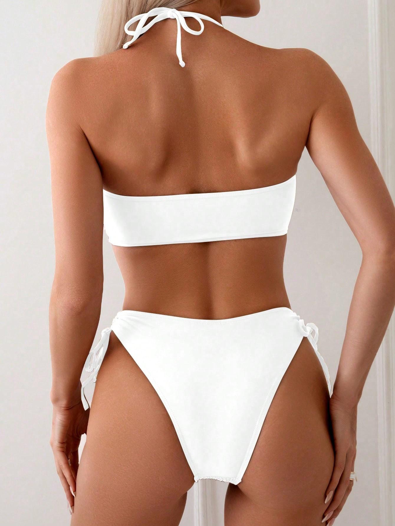 SHEIN DWUCZĘŚCIOWY STRÓJ KĄPIELOWY S09__S