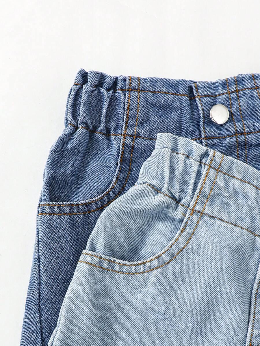 SHEIN SPODENKI JEANS 2-PACK S06__80/86