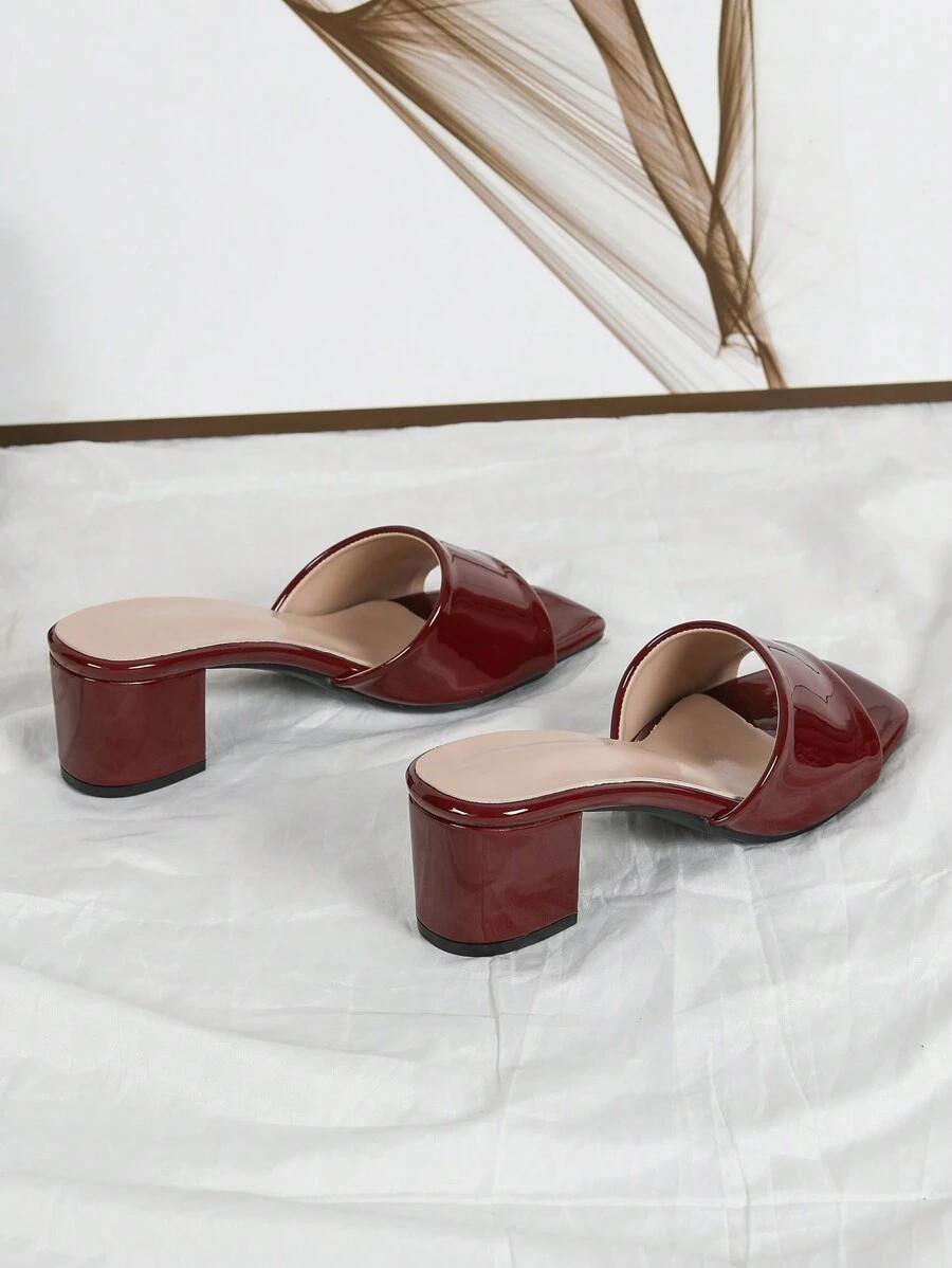SHEIN BORDOWE KLAPKI NA OBCASIE S06__36,5