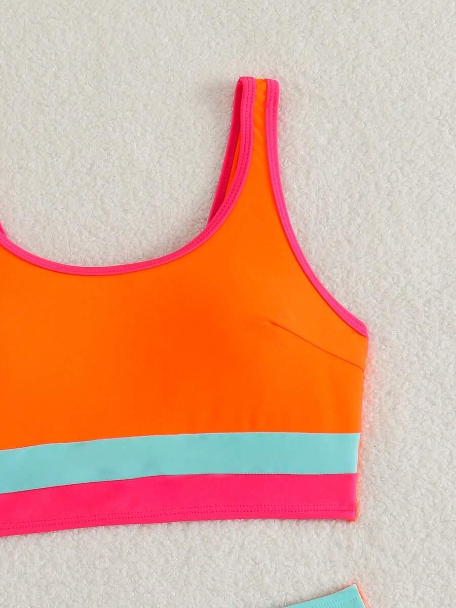 SHEIN DWUCZĘŚCIOWY STRÓJ KĄPIELOWY S09__M