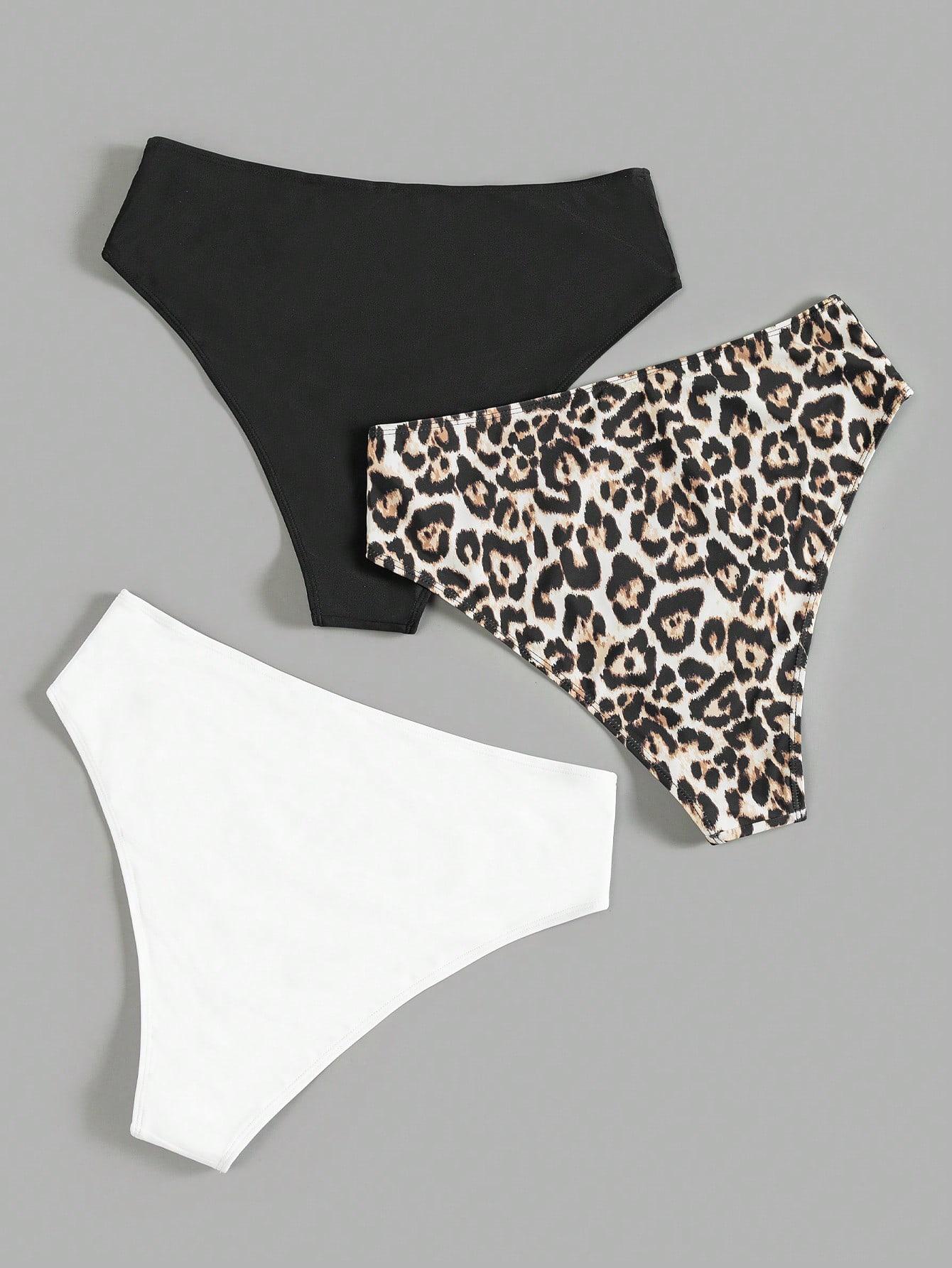 SHEIN BIKINI DÓŁ 3-PACK S09__52