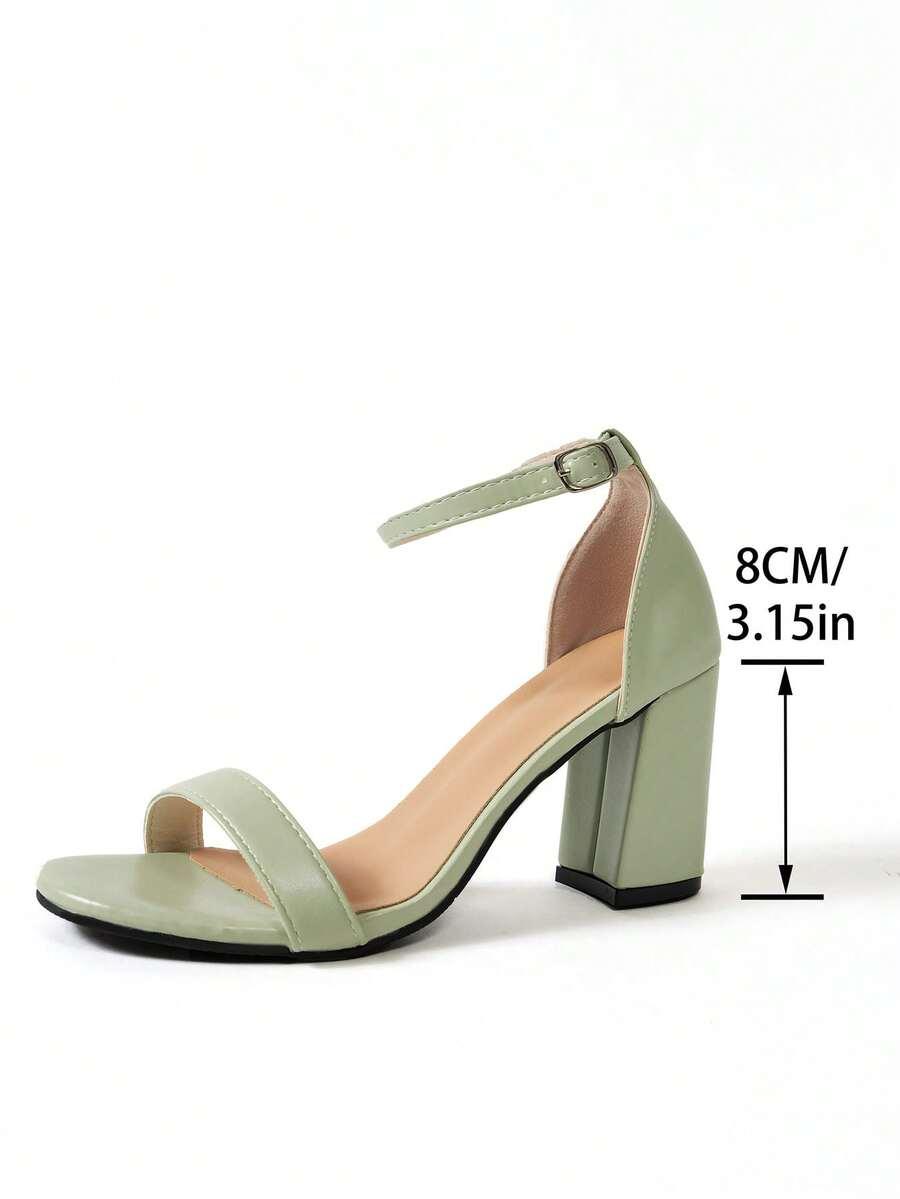 SHEIN ZIELONE SANDAŁY OBCAS S06__41