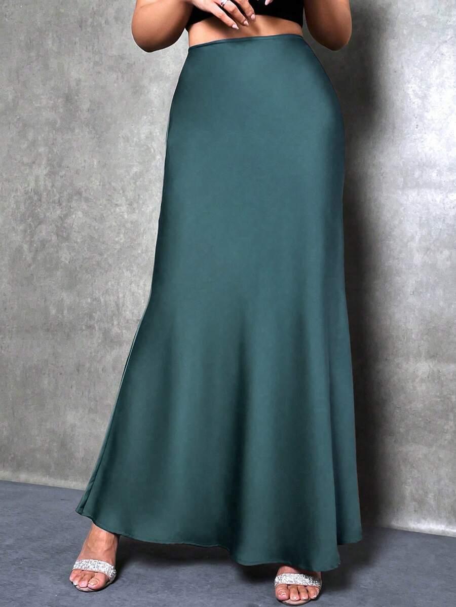 GLAMINE SATYNOWA MAXI SUKIENKA S06__XS