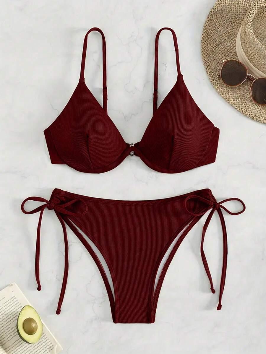 SHEIN DWUCZĘŚCIOWY STRÓJ KĄPIELOWY S09__S