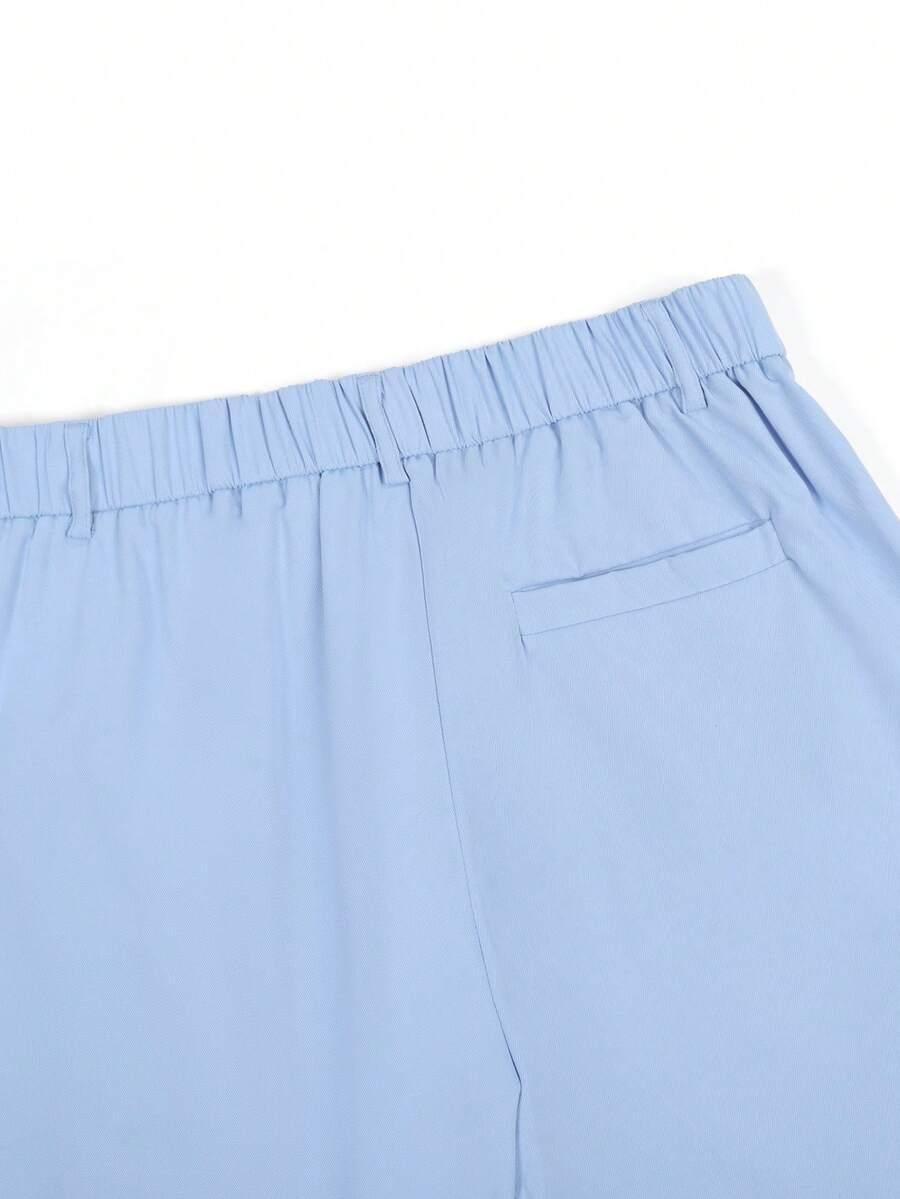 MANFINITY NIEBIESKIE SPODENKI CASUAL S06__L