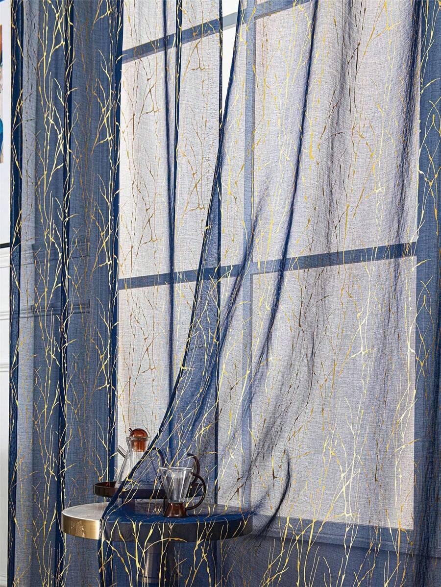 SHEIN ZASŁONA GOTOWA WZÓR 140X260CM