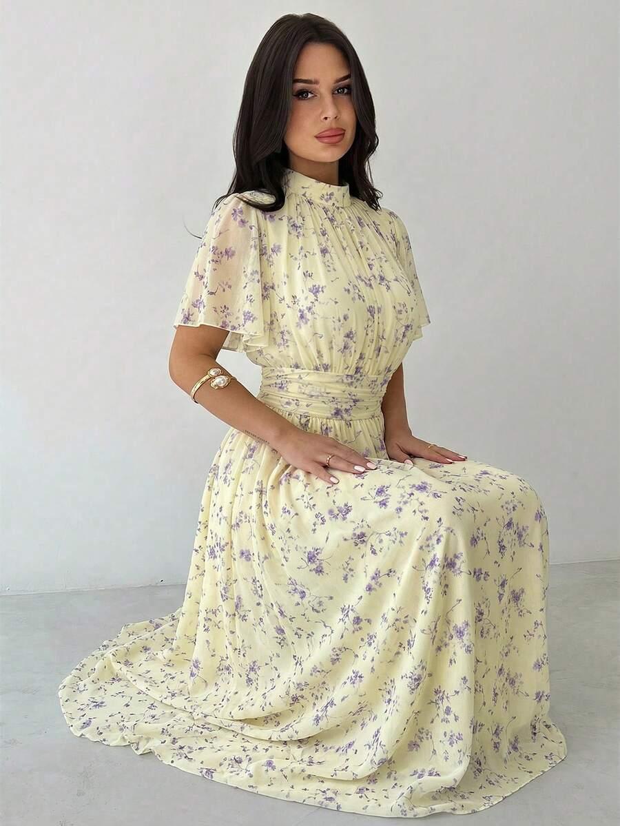 FIRERIE MAXI SUKIENKA KWIATY S06__M