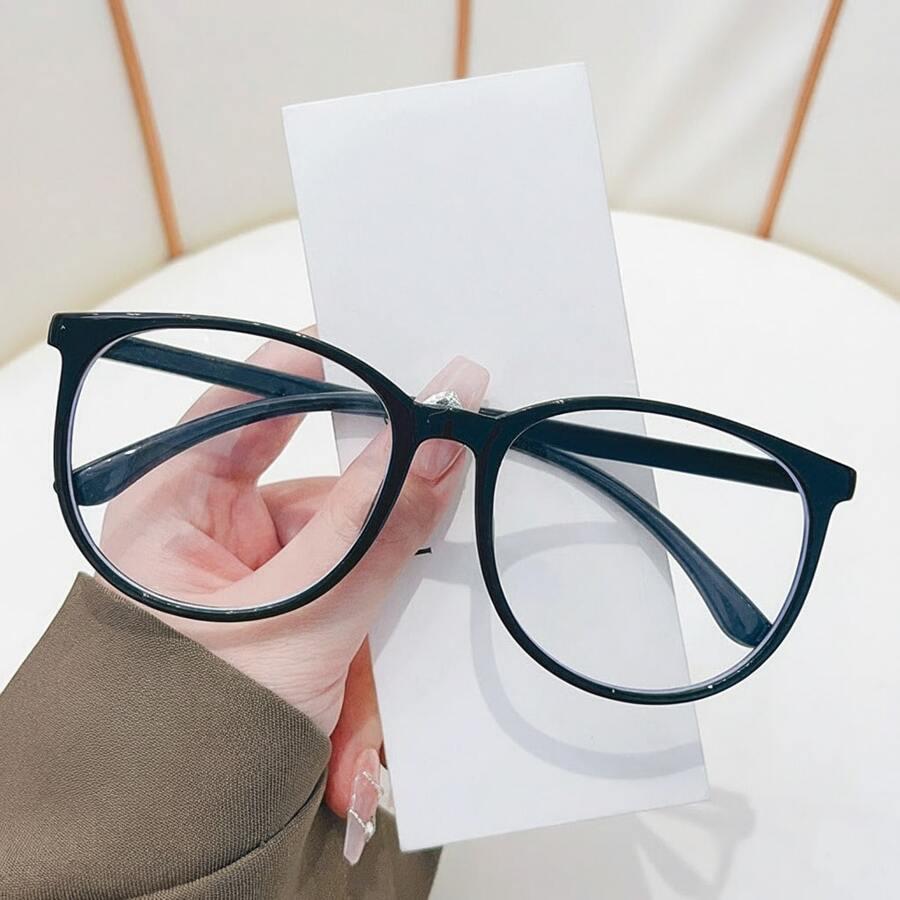 SHEIN CZARNE OKULARY ZERÓWKI S07