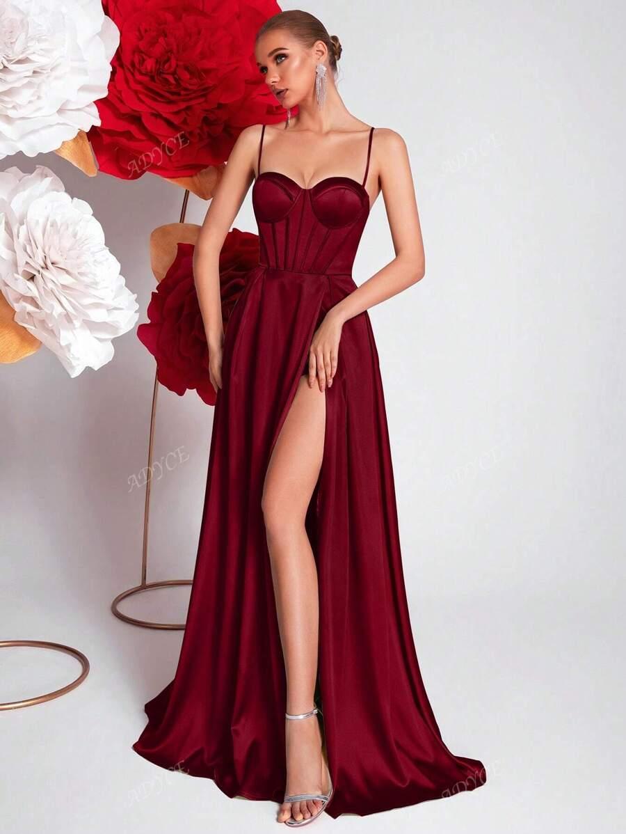 ADYCE BORDOWA MAXI SUKIENKA S06__M