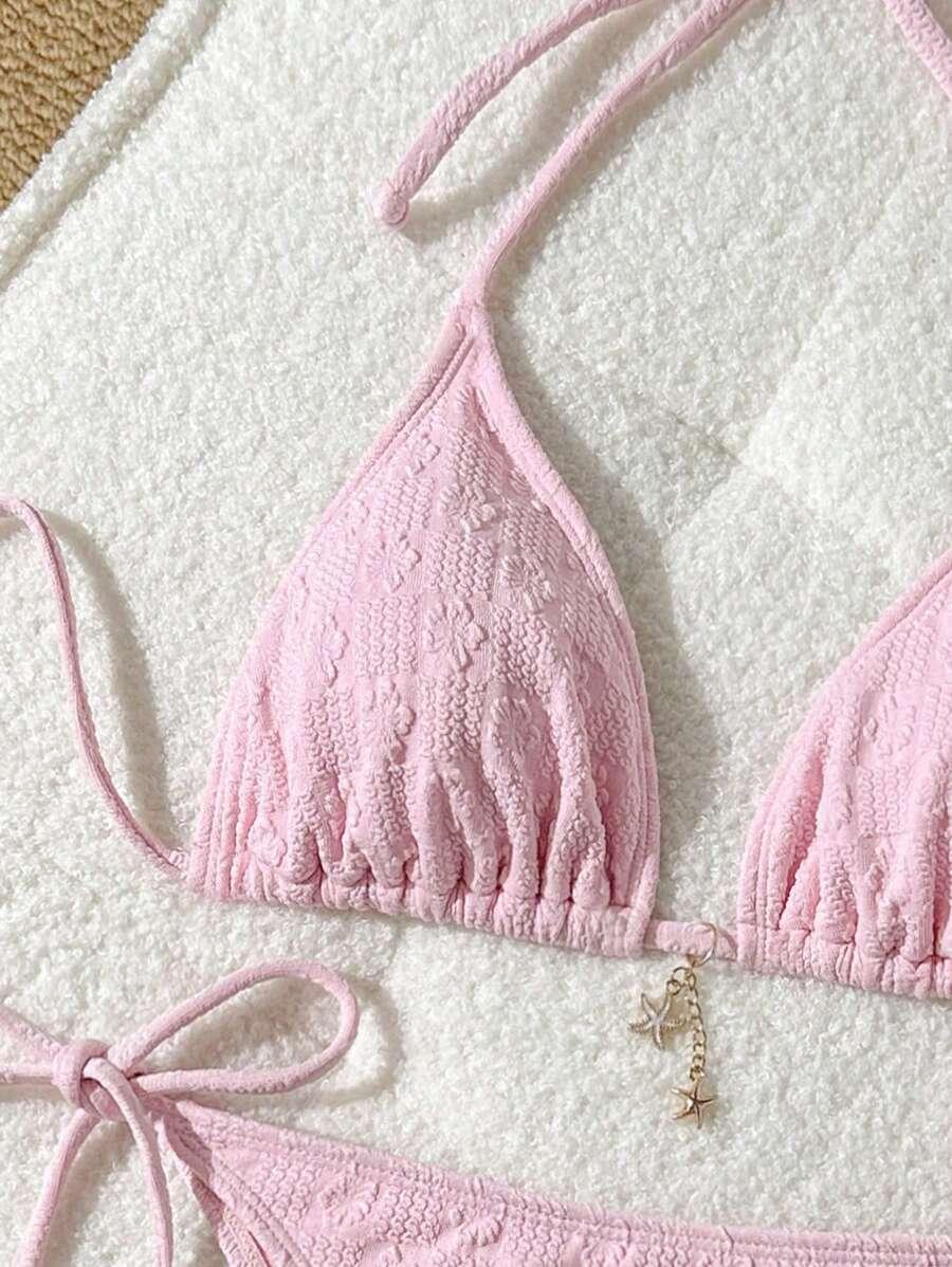 SHEIN DWUCZĘŚCIOWY STRÓJ KĄPIELOWY S09__M