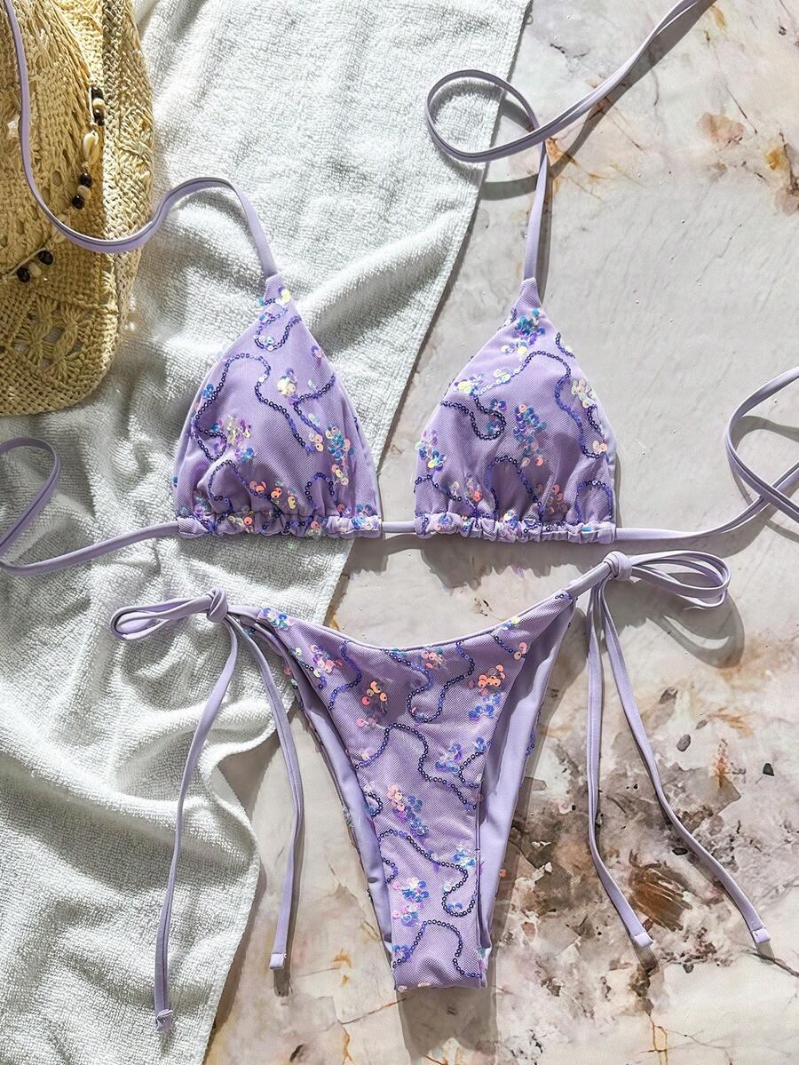 SHEIN DWUCZĘŚCIOWY STRÓJ KĄPIELOWY S06__S