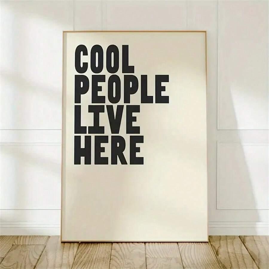 SHEIN PLAKAT NA ŚCIANĘ NADRUK S07__20X30CM