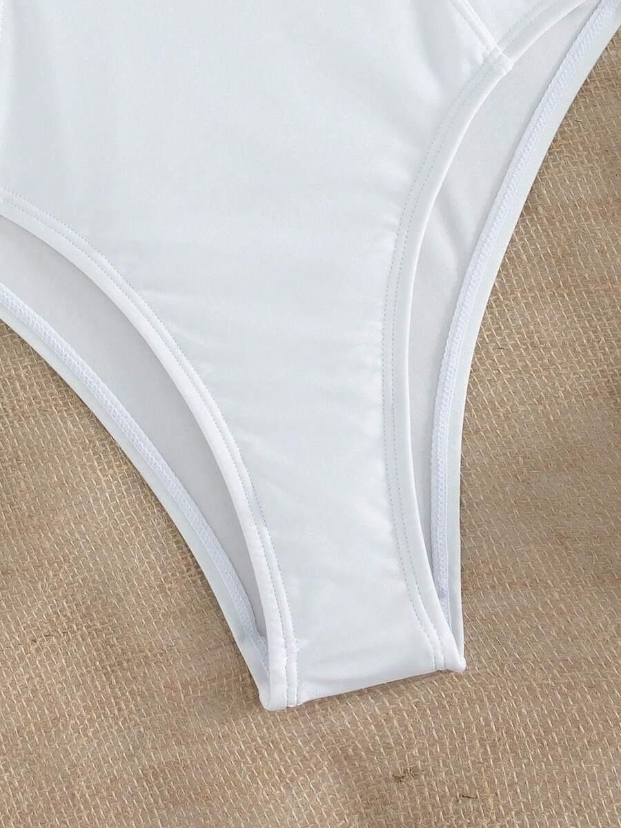 SHEIN JEDNOCZĘŚCIOWY STRÓJ KĄPIELOWY S09__M