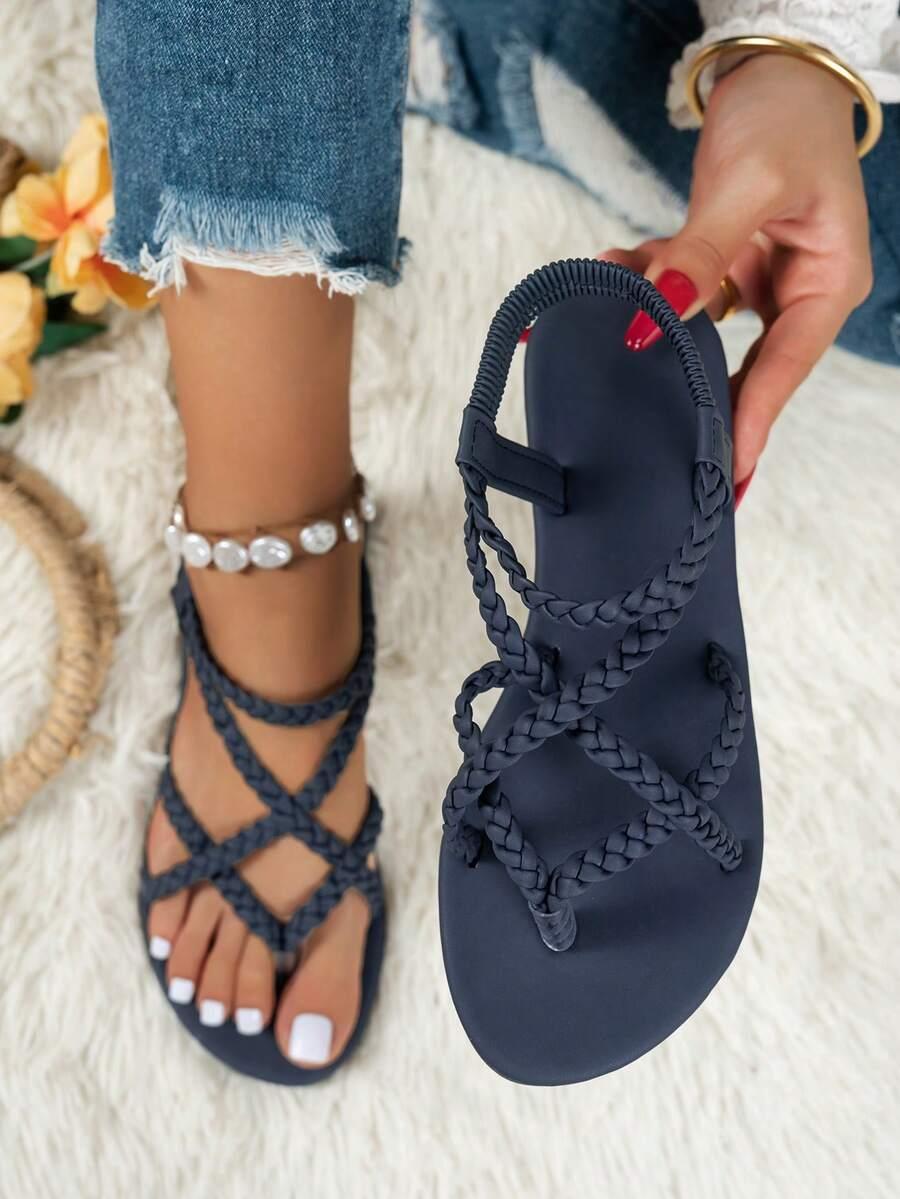 SHEIN SANDAŁY PŁASKI OBCAS S06__38
