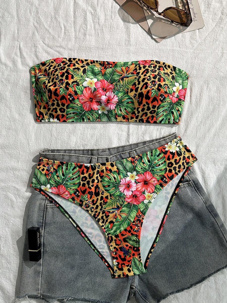 SWIM VCAY DWUCZĘŚCIOWY STRÓJ KĄPIELOWY PRINT S06__M