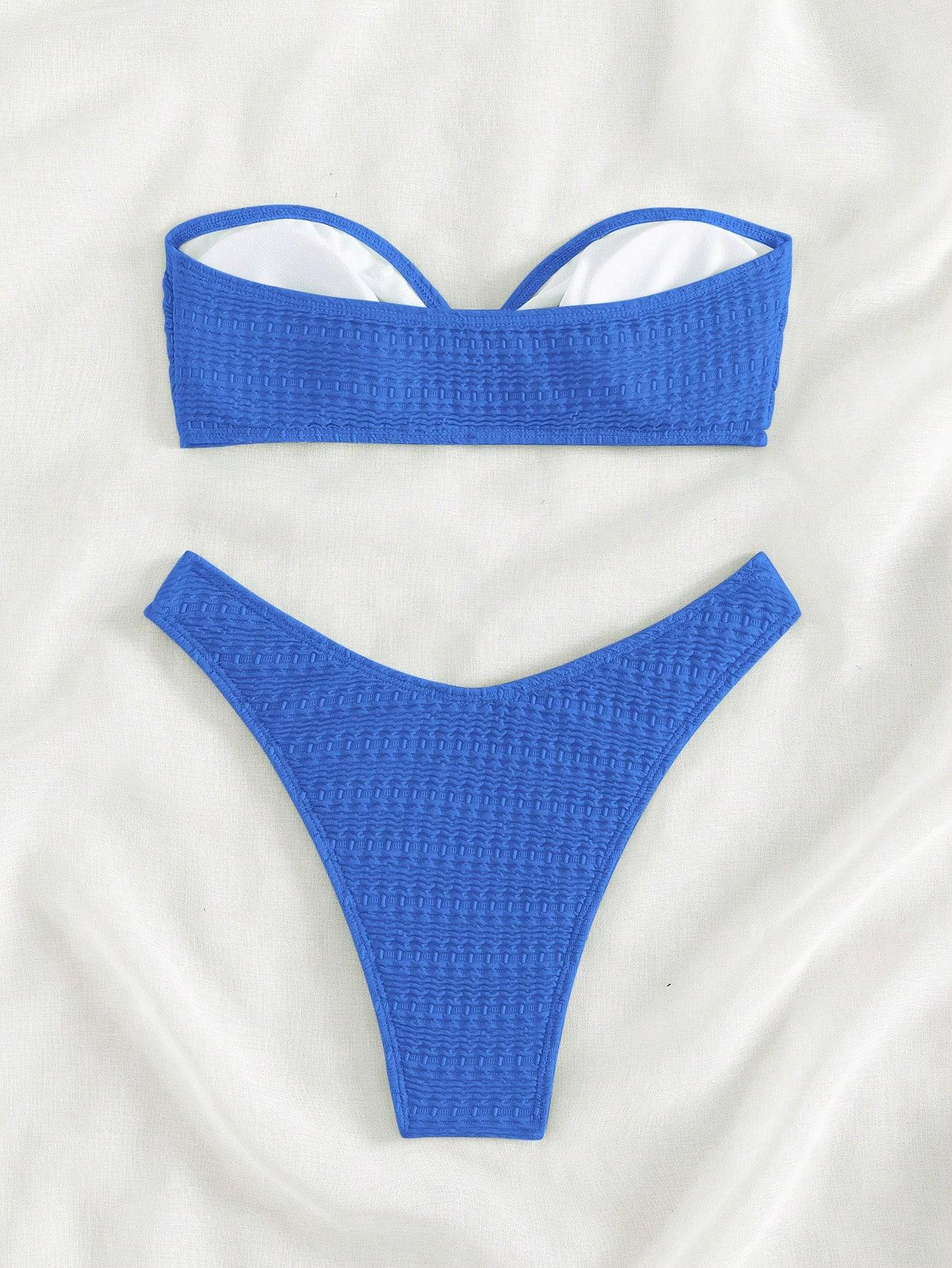 SHEIN DWUCZĘŚCIOWY STRÓJ KĄPIELOWY S09__XS