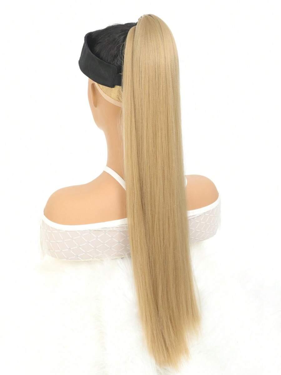 SHEIN BLOND KUCYK WŁOSY SYNTETYCZNE S07__68CM